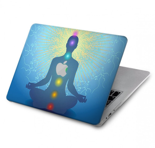 S2295 Bhuddha Aura Chakra Équilibrage guérison Etui Coque Housse pour MacBook Air 13″ (2022,2025) - A2681, A3113, A3240