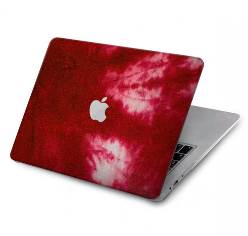 S2480 Tie dye rouge Etui Coque Housse pour MacBook Air 13″ (2022,2024) - A2681, A3113