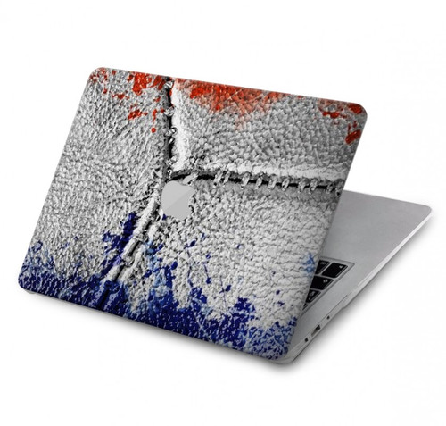 S3304 France Drapeau graphique Football Millésime Etui Coque Housse pour MacBook Air 13″ (2022,2024) - A2681, A3113