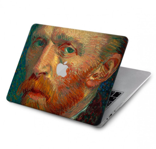 S3335 Vincent Van Gogh Autoportrait Etui Coque Housse pour MacBook Air 13″ (2022,2024) - A2681, A3113