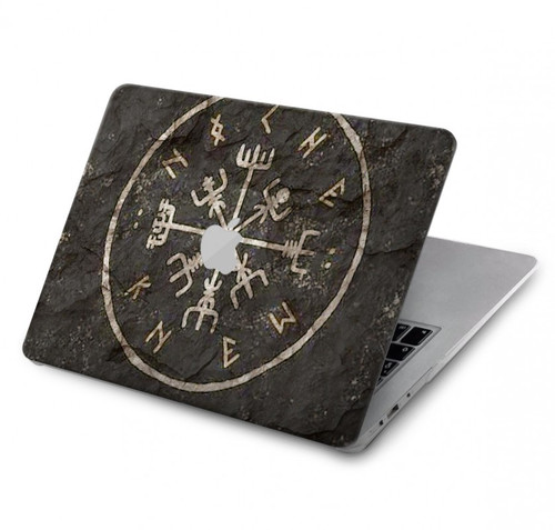 S3413 Ancient Norse Viking Symbole Etui Coque Housse pour MacBook Air 13″ (2022,2024) - A2681, A3113
