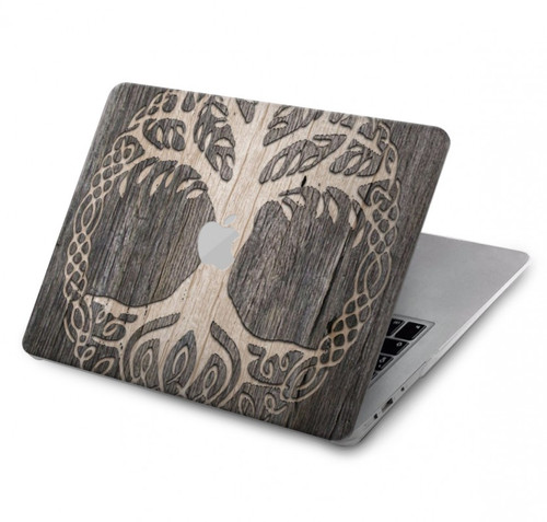 S3591 Viking Arbre de vie Symbole Etui Coque Housse pour MacBook Air 13″ (2022,2024) - A2681, A3113