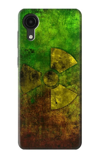 S3202 Symbole de danger radioactif nucléaire Etui Coque Housse pour Samsung Galaxy A03 Core