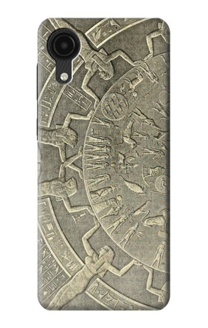 S3396 Dendérah Zodiaque Egypte ancienne Etui Coque Housse pour Samsung Galaxy A03 Core