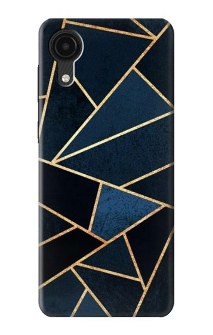S3479 Marine Bleu Art Graphique Etui Coque Housse pour Samsung Galaxy A03 Core