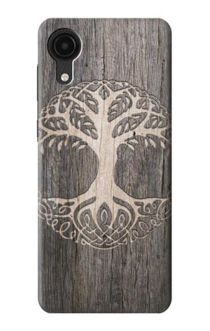 S3591 Viking Arbre de vie Symbole Etui Coque Housse pour Samsung Galaxy A03 Core