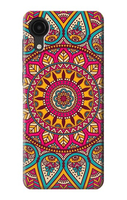 S3694 Modèle d'art hippie Etui Coque Housse pour Samsung Galaxy A03 Core