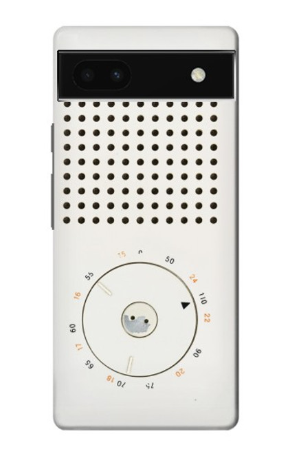 S1857 Rétro transistor radio Etui Coque Housse pour Google Pixel 6a