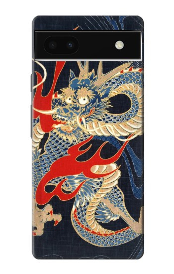 S2073 Japon dragon Art Etui Coque Housse pour Google Pixel 6a