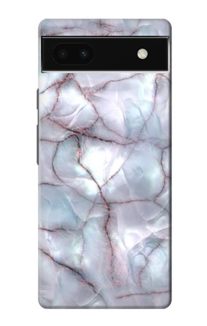 S2316 Bleu foncé Marbre Texture graphique Imprimer Etui Coque Housse pour Google Pixel 6a