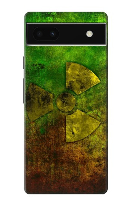 S3202 Symbole de danger radioactif nucléaire Etui Coque Housse pour Google Pixel 6a