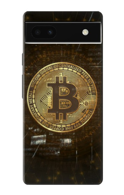 S3798 Crypto-monnaie Bitcoin Etui Coque Housse pour Google Pixel 6a