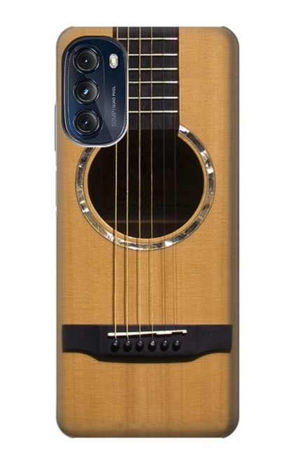 S0057 Guitare acoustique Etui Coque Housse pour Motorola Moto G (2022)