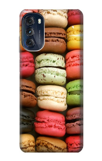 S0080 macarons Etui Coque Housse pour Motorola Moto G (2022)