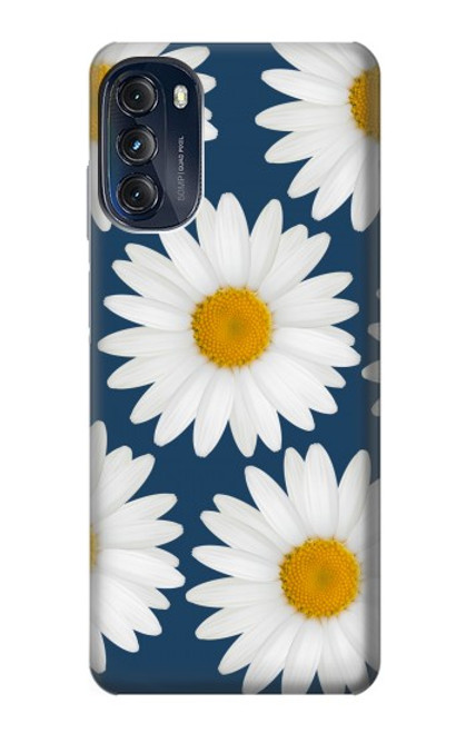 S3009 Daisy bleu Etui Coque Housse pour Motorola Moto G (2022)