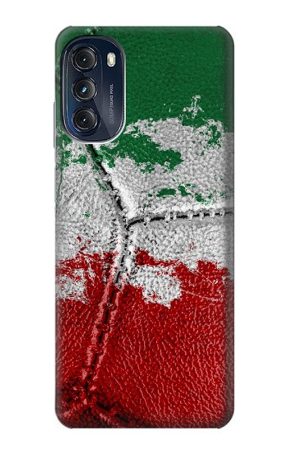 S3318 Italie Drapeau graphique Football Millésime Etui Coque Housse pour Motorola Moto G (2022)