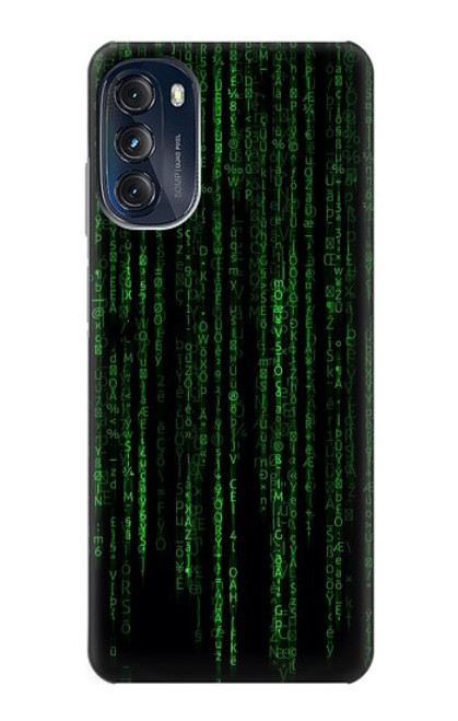 S3668 Code binaire Etui Coque Housse pour Motorola Moto G (2022)