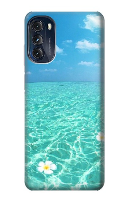 S3720 Summer Ocean Beach Etui Coque Housse pour Motorola Moto G (2022)