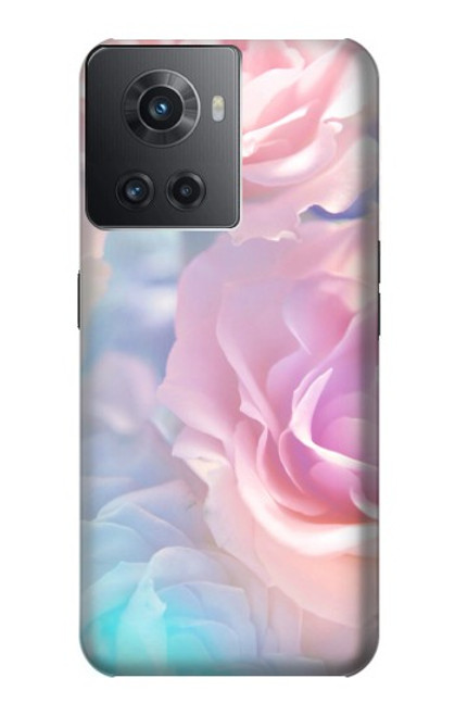 S3050 Pastel Fleurs millésimé Etui Coque Housse pour OnePlus Ace