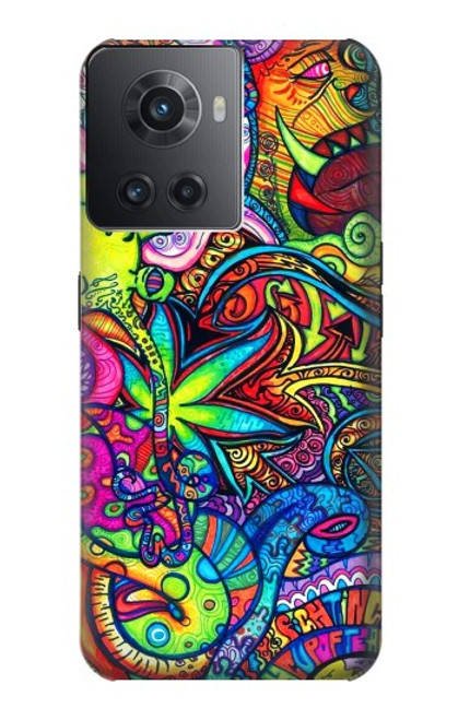 S3255 Motif Art coloré Etui Coque Housse pour OnePlus Ace