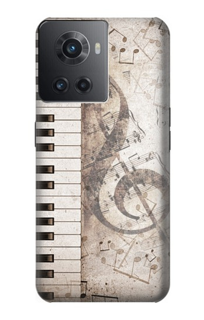S3390 Note de musique Etui Coque Housse pour OnePlus Ace