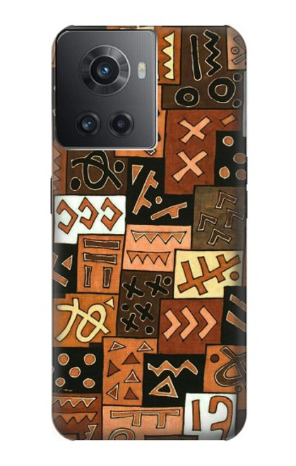 S3460 Motif Art Mali Etui Coque Housse pour OnePlus Ace