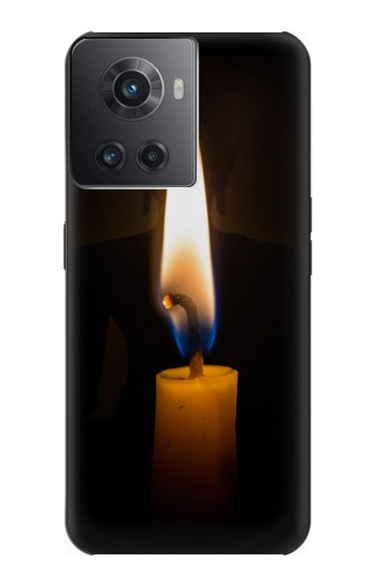S3530 Bouddha bougie allumée Etui Coque Housse pour OnePlus Ace