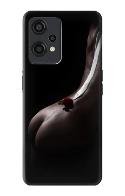 S0546 Sexy Crème fraise Etui Coque Housse pour OnePlus Nord CE 2 Lite 5G