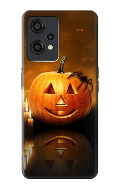 S1083 Citrouille araignée bougies Halloween Etui Coque Housse pour OnePlus Nord CE 2 Lite 5G