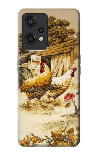 S2181 Français Pays Poulet Etui Coque Housse pour OnePlus Nord CE 2 Lite 5G