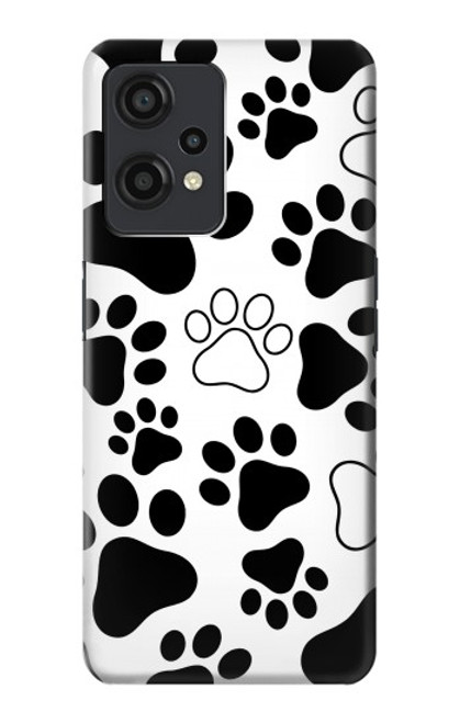 S2904 Chien d'impression de patte Etui Coque Housse pour OnePlus Nord CE 2 Lite 5G