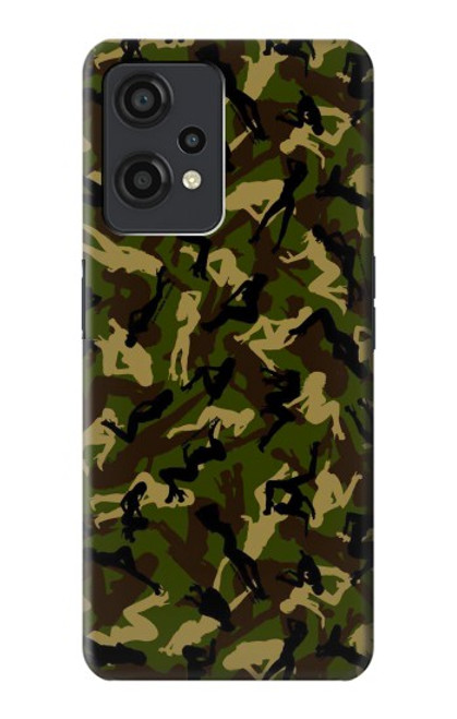 S3356 Camo camouflage de fille Etui Coque Housse pour OnePlus Nord CE 2 Lite 5G