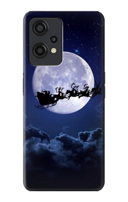 S3508 Noël Père Noël Lune Etui Coque Housse pour OnePlus Nord CE 2 Lite 5G