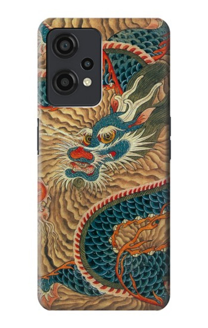 S3541 Peinture Dragon Nuage Etui Coque Housse pour OnePlus Nord CE 2 Lite 5G