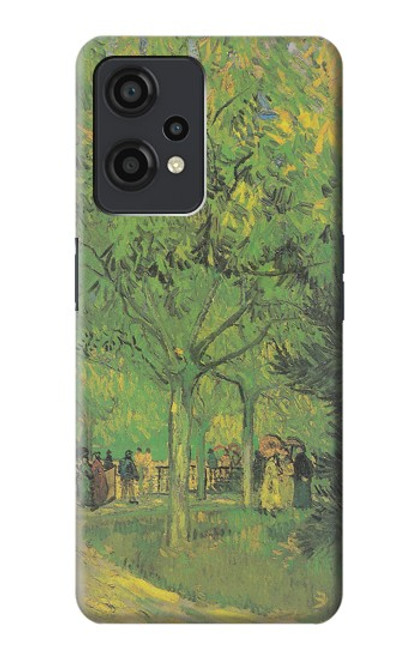 S3748 Van Gogh une ruelle dans un jardin public Etui Coque Housse pour OnePlus Nord CE 2 Lite 5G