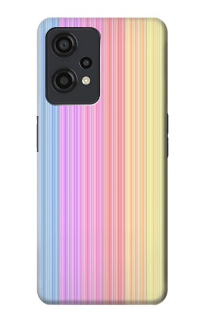 S3849 Couleurs verticales colorées Etui Coque Housse pour OnePlus Nord CE 2 Lite 5G