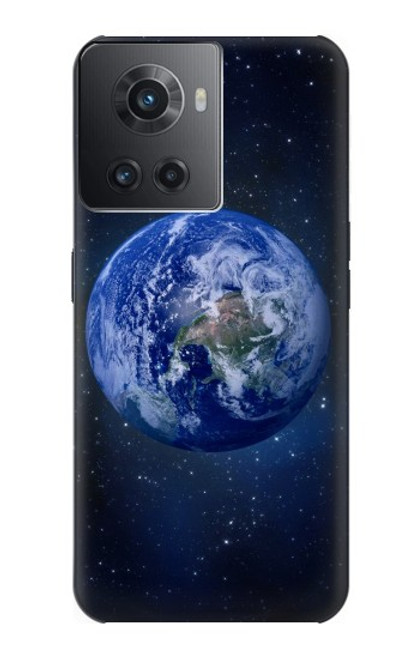 S3430 Bleu planète Etui Coque Housse pour OnePlus 10R