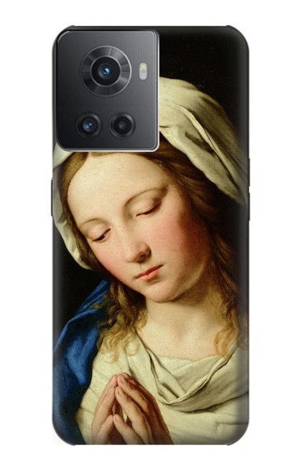 S3476 Prière Vierge Marie Etui Coque Housse pour OnePlus 10R
