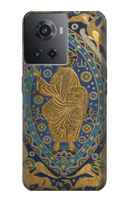 S3620 Livre Couverture Majesty Christ Etui Coque Housse pour OnePlus 10R