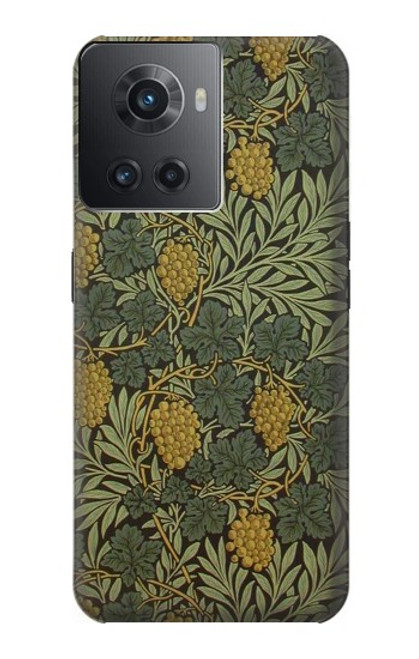 S3662 William Morris Vine Pattern Etui Coque Housse pour OnePlus 10R