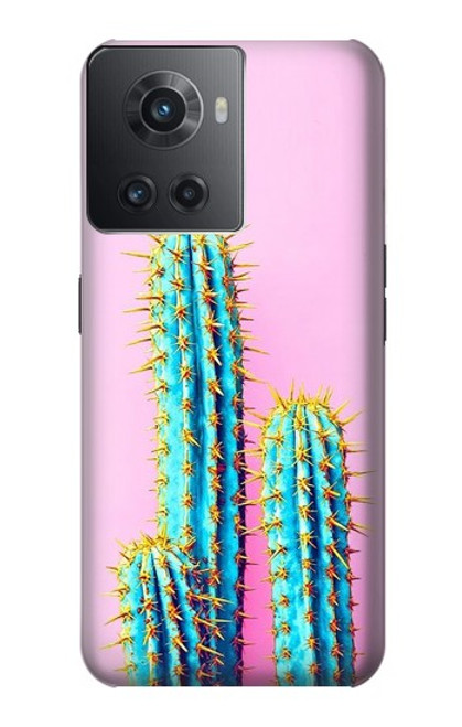 S3673 Cactus Etui Coque Housse pour OnePlus 10R