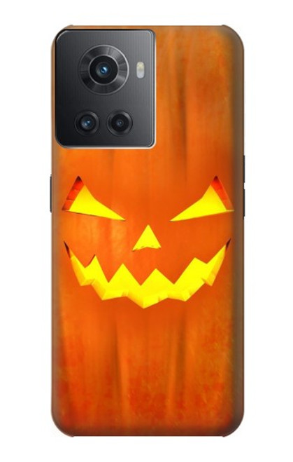 S3828 Citrouille d'Halloween Etui Coque Housse pour OnePlus 10R
