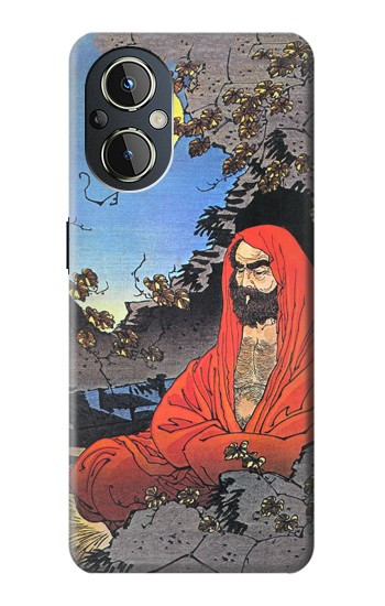 S2234 Maître Zen Bodhidharma Yoshitoshi Etui Coque Housse pour OnePlus Nord N20 5G