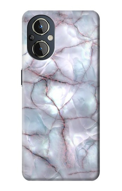 S2316 Bleu foncé Marbre Texture graphique Imprimer Etui Coque Housse pour OnePlus Nord N20 5G
