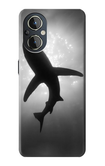 S2367 Monochrome Réquin Etui Coque Housse pour OnePlus Nord N20 5G