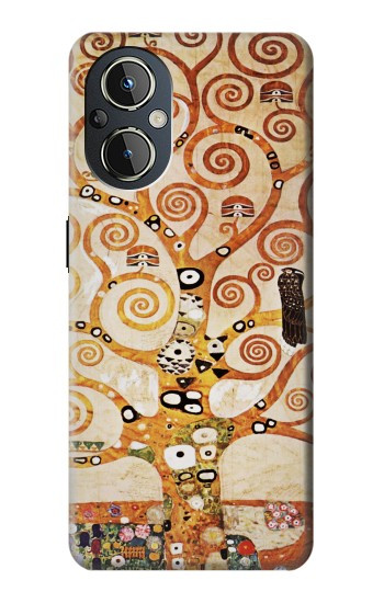 S2723 L'arbre de vie Gustav Klimt Etui Coque Housse pour OnePlus Nord N20 5G