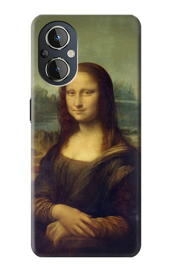 S3038 Peinture Mona Lisa Da Vinci Etui Coque Housse pour OnePlus Nord N20 5G