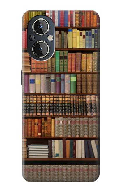 S3154 étagère à livres Etui Coque Housse pour OnePlus Nord N20 5G
