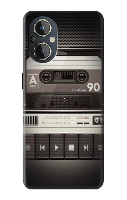 S3501 Lecteur cassette millésimé Etui Coque Housse pour OnePlus Nord N20 5G