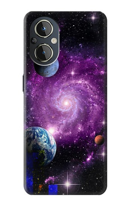 S3689 Planète spatiale Galaxy Etui Coque Housse pour OnePlus Nord N20 5G